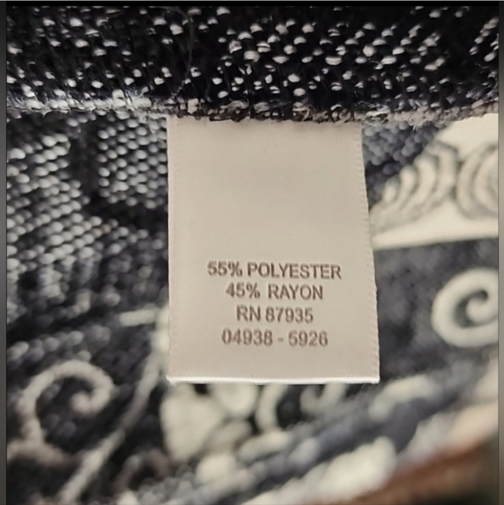 Christopher & Banks Jacket Patchwork Long Sleeve … - image 8